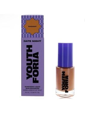 Youthforia Date Night Skin Enhancer Radiant Glow Liquid Bronzer NIB